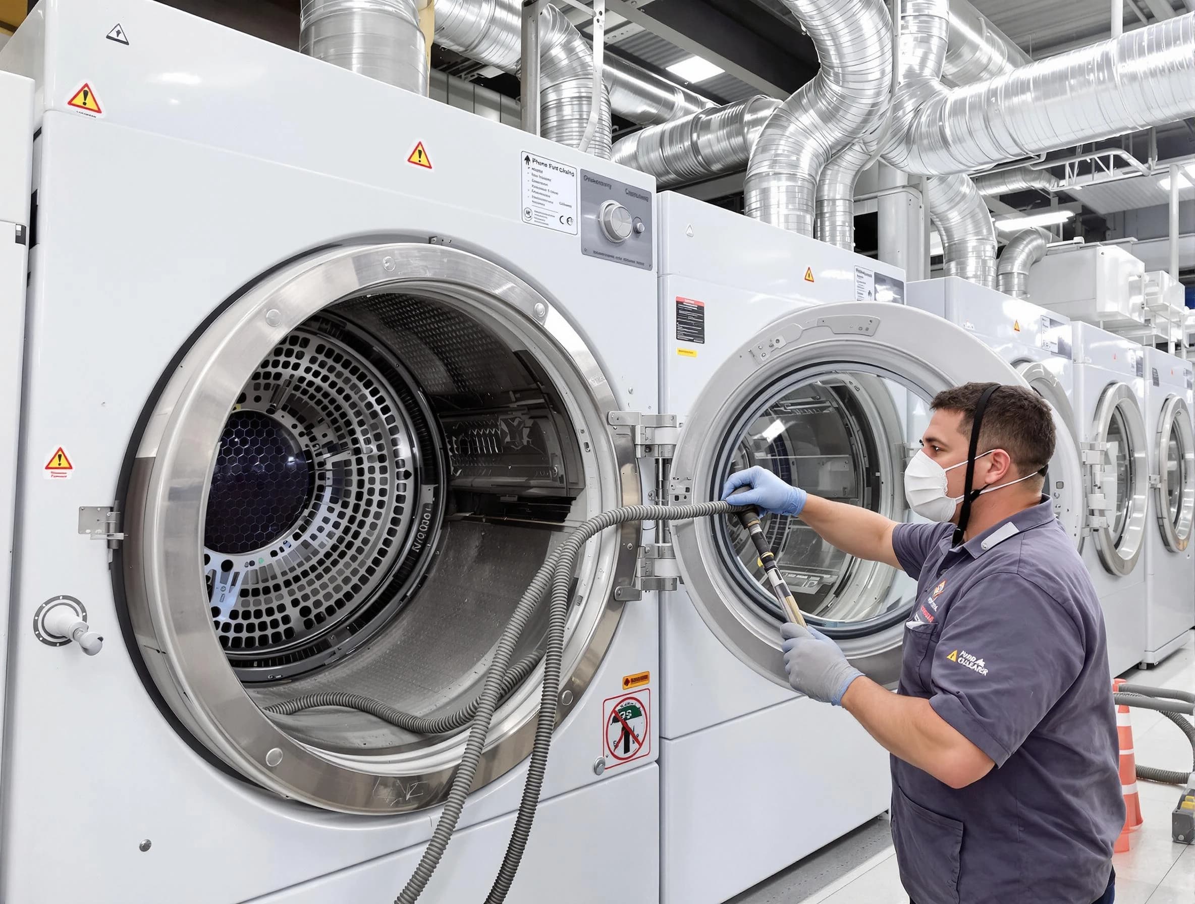 Industrial-grade dryer vent cleaning by Covington Dryer Vent Cleaning in Covington