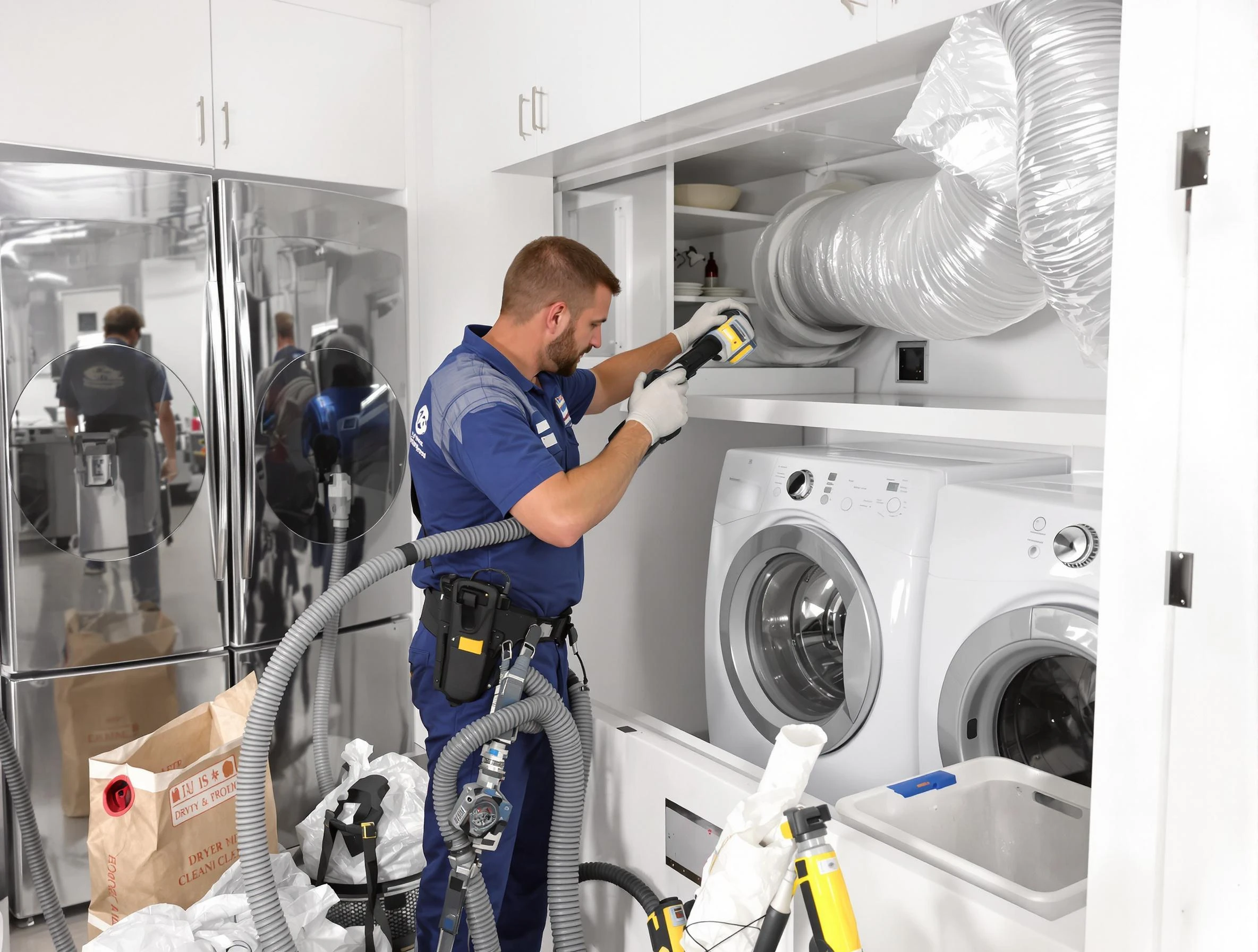 Professional duct cleaning by Covington Dryer Vent Cleaning in Covington