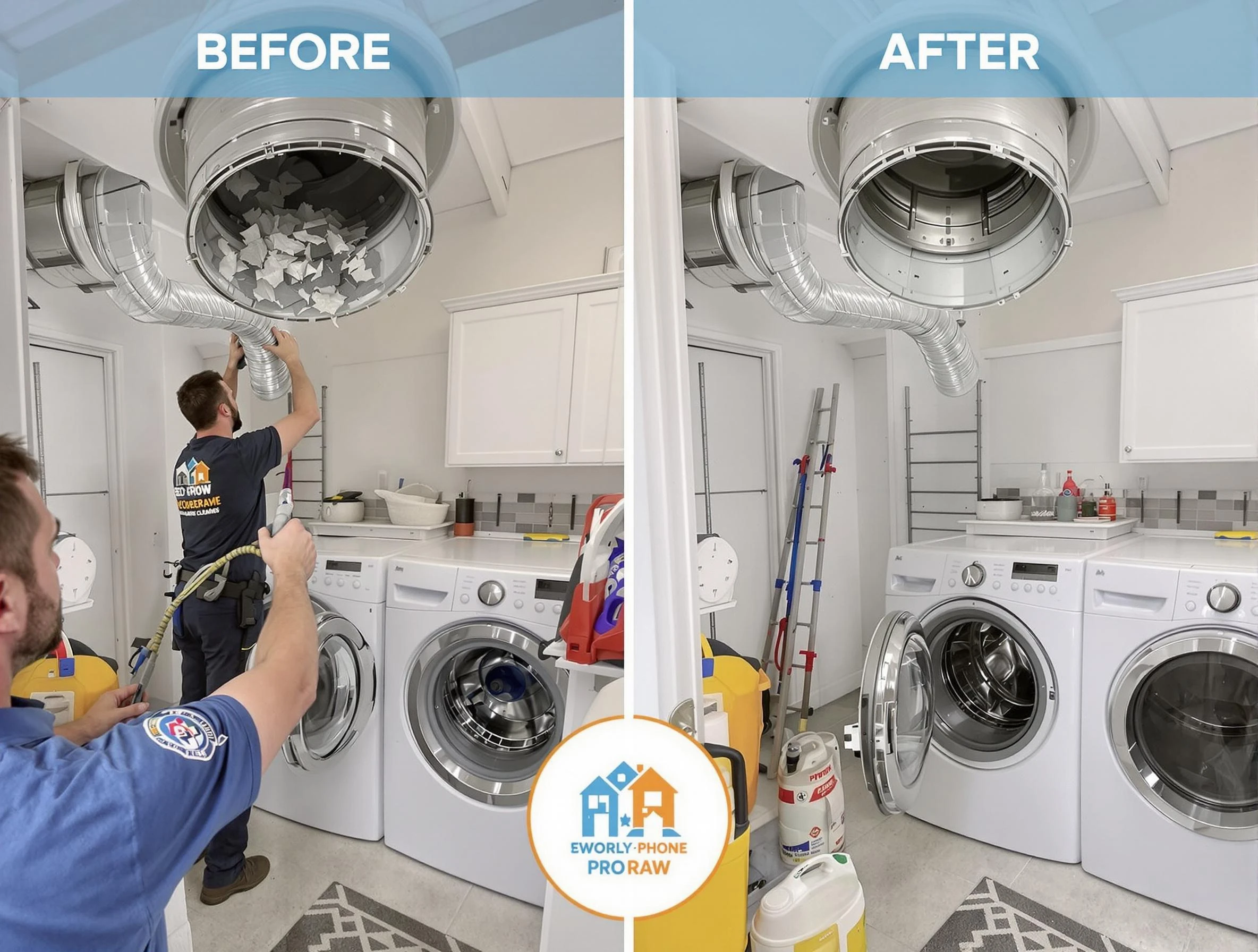 Residential dryer vent cleaning by Covington Dryer Vent Cleaning in Covington